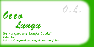 otto lungu business card